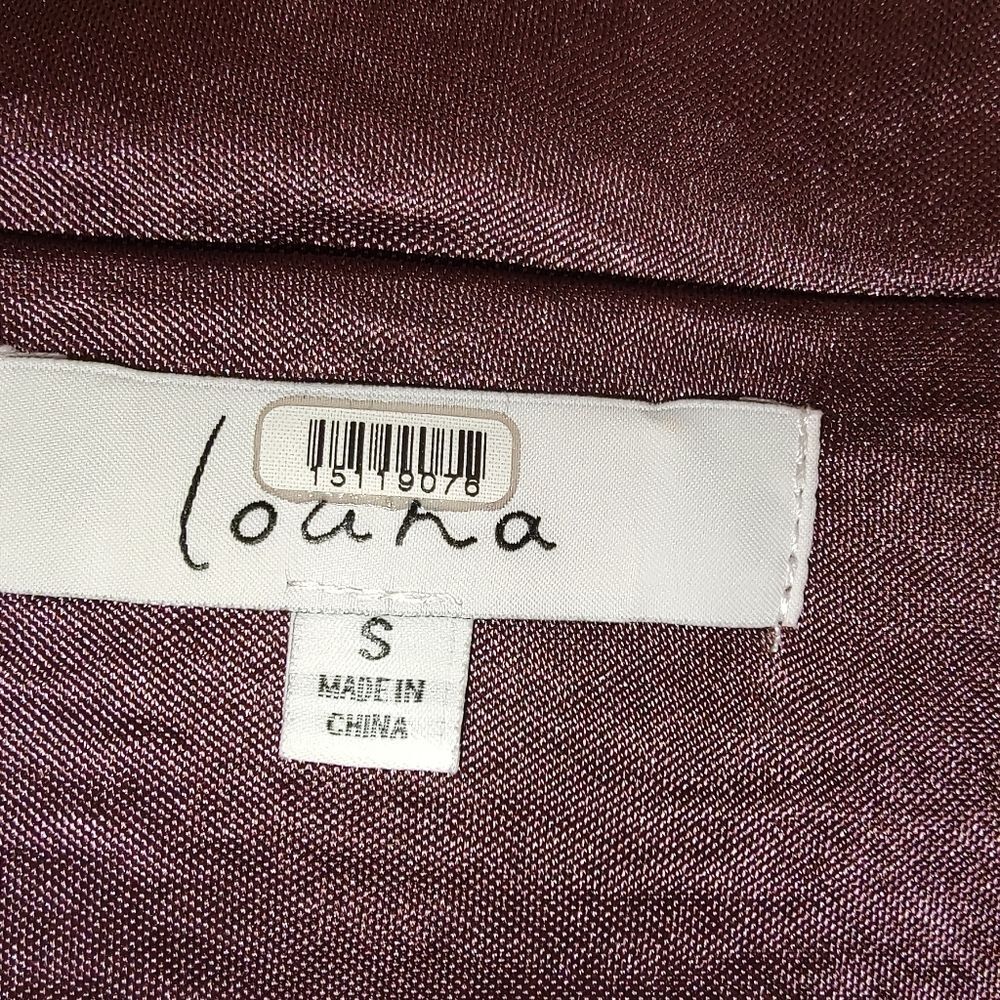 Louna ruched tie waist slinky dress RTR S - Picture 6 of 9